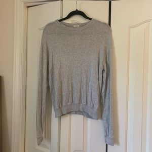 Brandy Melville John Galt grey sweater one size